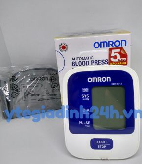 Mua Máy đo huyết áp bắp tay Omron HEM-8712 (Trắng phối xanh) 