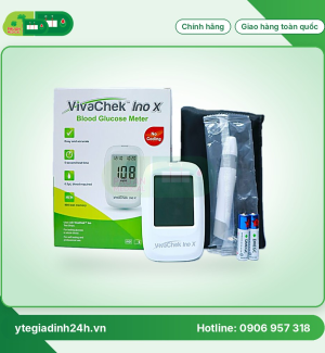 MÁY ĐO ĐƯỜNG HUYẾT VIVACHEK INO X