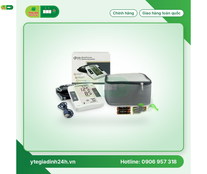 Máy đo huyết áp bắp tay tự động URIGHT TD-3128