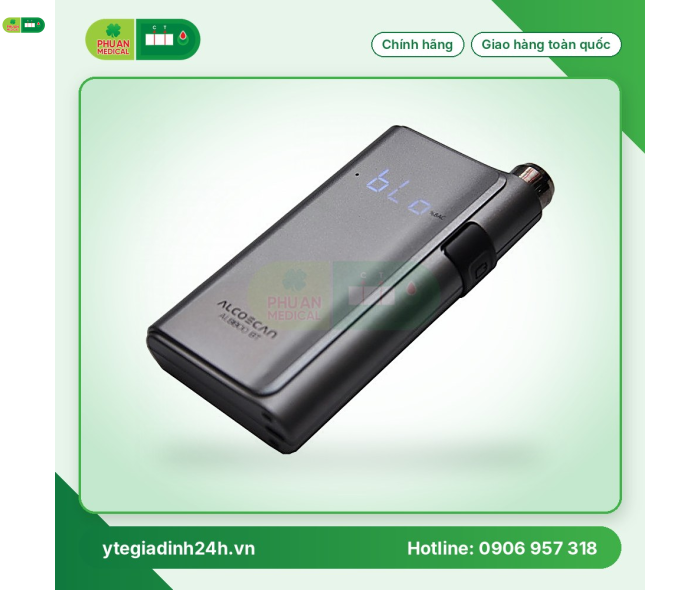 Máy Đo Nồng Độ Cồn Trong Hơi Thở Sentech AL8800BT
