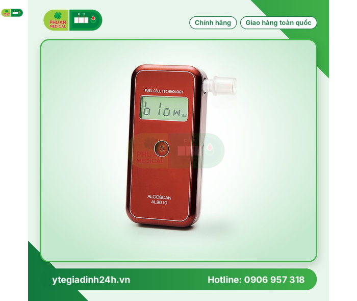 Máy Đo Nồng Độ Cồn Trong Hơi Thở Sentech AL9010
