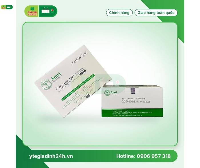 Que thử chất cần sa THC AMVI
