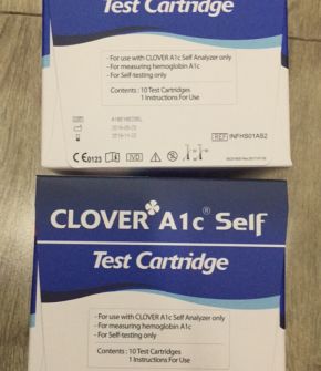 Test xét nghiệm HbA1c dùng cho máy CLOVER® A1c Self