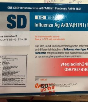 Test thử Cúm A_Influenza Ag (H1N1,...,H5N1