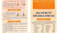 Que thử người nghiện ma túy là gì?