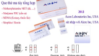 Phát hiện các chất gây nghiện trong nước tiểu qua xét nghiệm