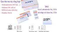 Que thử ma túy Tổng hợp (que thử Multi-Drug One Step 4 Drug Screen test panel (que thử ma túy 4 chất gây nghiện)