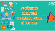 Tuyển 2 Nhân Viên : 1 Marketing Online + 1 SEO
