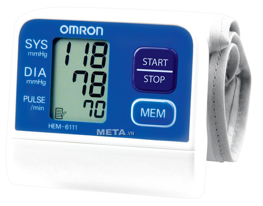 Máy đo huyết áp điện tử cổ tay HEM-6111