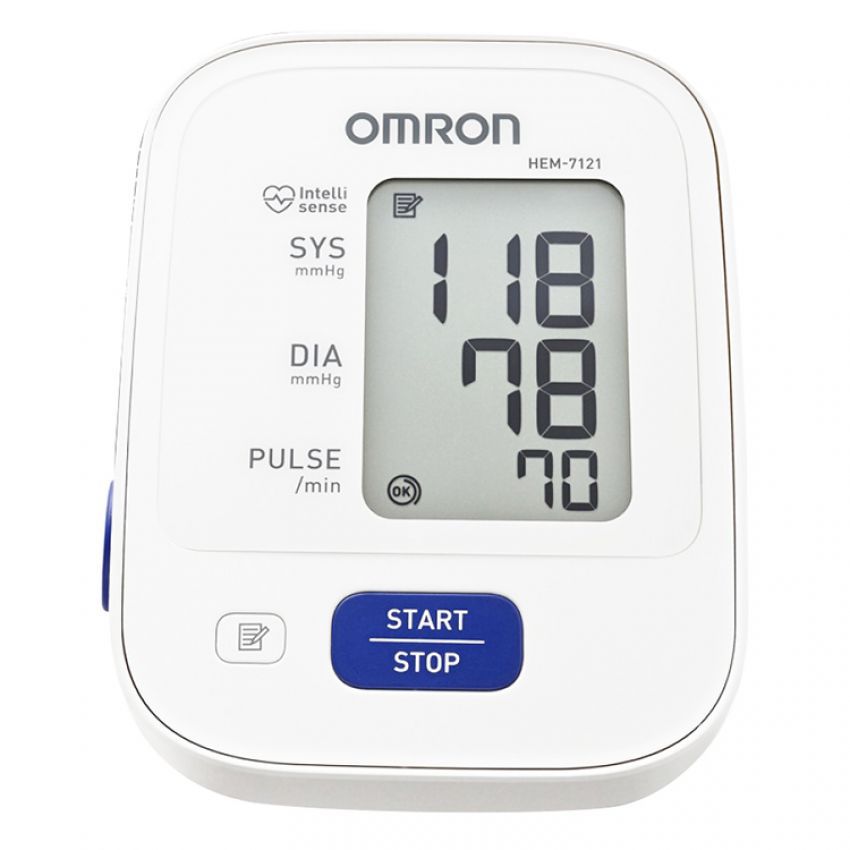Máy đo huyết áp bắp tay Omron HEM-7322 (Trắng)