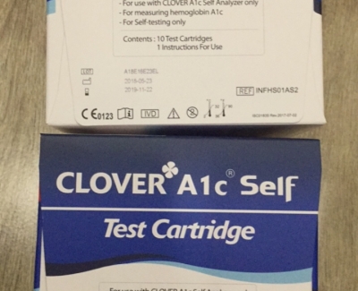 Test xét nghiệm HbA1c dùng cho máy CLOVER® A1c Self