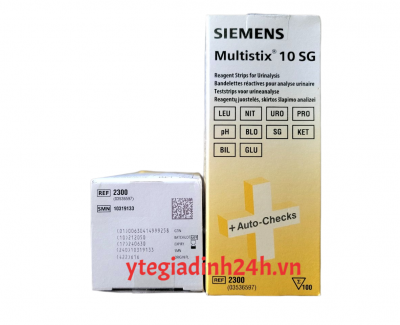 Que thử nước tiểu Multistix 10 SG Siemens