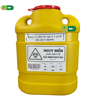 Bình hủy kim tiêm 6.8 Lít