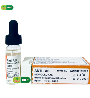 Bộ định nhóm máu Anti AB Spectrum Ai Cập