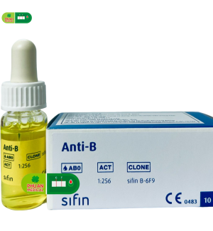 Bộ định nhóm máu Anti B Sifin Đức