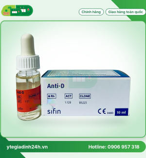 Bộ định nhóm máu Anti D Sifin Đức