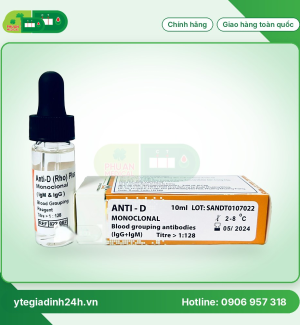 Bộ định nhóm máu Anti D Spectrum Ai Cập