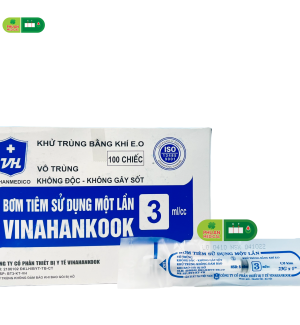 Bơm tiêm 3cc/3ml Vinahankook 
