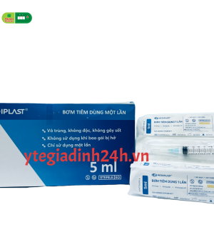 Bơm tiêm 5ml MEDIPLAST