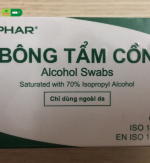 Bông tẩm cồn Tân Á
