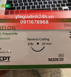 Chỉ Phẫu Thuật CPT Carelon Nylon 3/0 75cm 3/8c