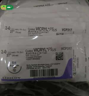 Chỉ Phẫu Thuật VICRYL*Plus Số 3-0 VCP317