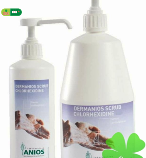 DUNG DỊCH RỬA TAY SÁT KHUẨN DERMANIOS SCRUB CHLOHEXIDINE 4%