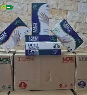 Găng tay cao su Latex nhập khẩu Malaysia
