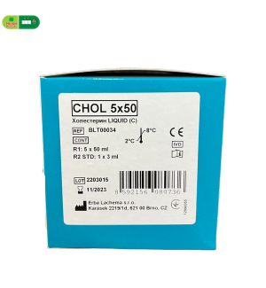 Hóa chất sinh hóa ERBA - Đức BLT00034 CHOL 5x50
