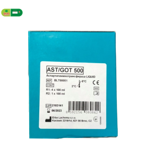 Hóa chất sinh hóa ERBA - Đức BLT00051 AST/GOT 500