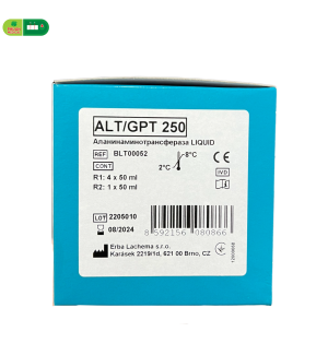 Hóa chất sinh hóa ERBA - Đức BLT00052 ALT/GPT 250