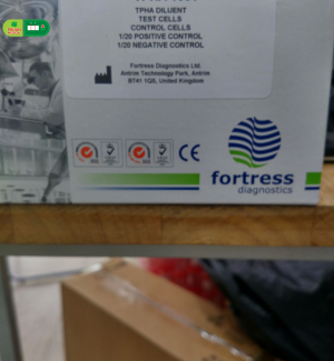 Hóa chất xét nghiệm TPHA 100 TEST KIT Fortress