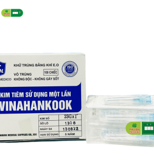 Kim tiêm sử dụng 1 lần 23G Vinahankook