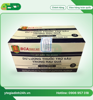 Kit Kiểm Tra Nhanh Dư Lượng Thuốc Trừ Sâu Trong Rau Qủa
