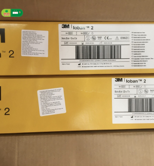 Màng Dán Phẫu Thuật Kháng Khuẩn Có Iodine 3M™ Ioban™ 6640EU, 34 cm x 35 cm, 10 Miếng/Hộp, Ba Lan