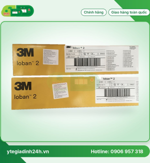 Màng Dán Phẫu Thuật Kháng Khuẩn Có Iodine 3M™ Ioban™ 6640EU, 34 cm x 35 cm, 10 Miếng/Hộp, Ba Lan