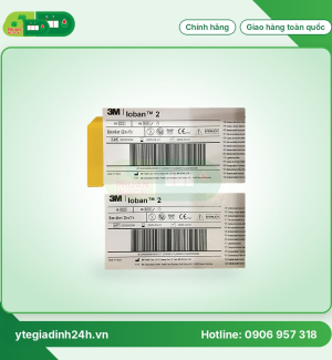 Màng Dán Phẫu Thuật Kháng Khuẩn Có Iodine 3M™ Ioban™ 6650EU, 56 cm x 45 cm, 10 Miếng/Hộp, Ba Lan