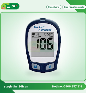 Máy đo đường huyết On Call Advanced bảo hành trọn đời
