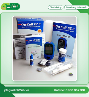 Máy đo đường huyết On-Call EZ II bảo hành trọn đời