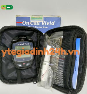 Máy đo đường huyết Oncall Vivid bảo hành trọn đời