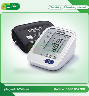 Máy đo huyết áp bắp tay Omron HEM-7322 (Trắng)  