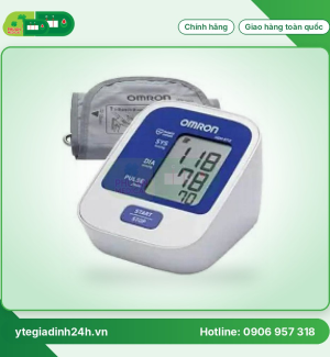 Mua Máy đo huyết áp bắp tay Omron HEM-8712 (Trắng phối xanh) 