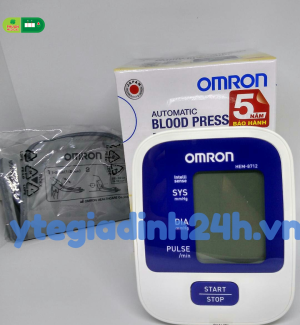 Mua Máy đo huyết áp bắp tay Omron HEM-8712 (Trắng phối xanh) 