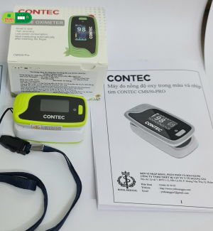 MÁY ĐO NỒNG ĐỒ OXY SPO2 CONTEC CMS50-PRO