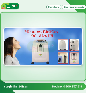 MÁY TẠO OXY IMEDICARE OC 5 LA CHO NGƯỜI KHÓ THỞ