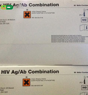 Murex hiv ag/ab combination
