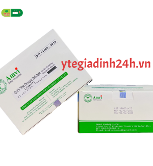 Que test nhanh Sốt Xuất Huyết IgG/IgM AMVI