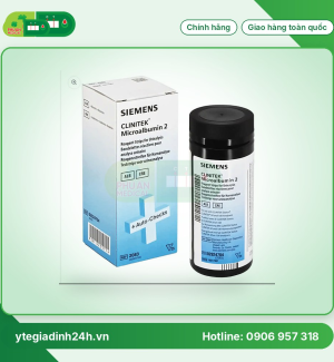 Que thử CLINITEK® Microalbumin 2 hãng Siemens (Siemens Clinitek Microalbumin 2 Reagent Strips)
