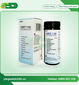 QUE THỬ NƯỚC TIỂU 11 THÔNG SỐ URIT-11G
