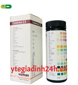 Que thử nước tiểu Combina 13 thông số HUMAN